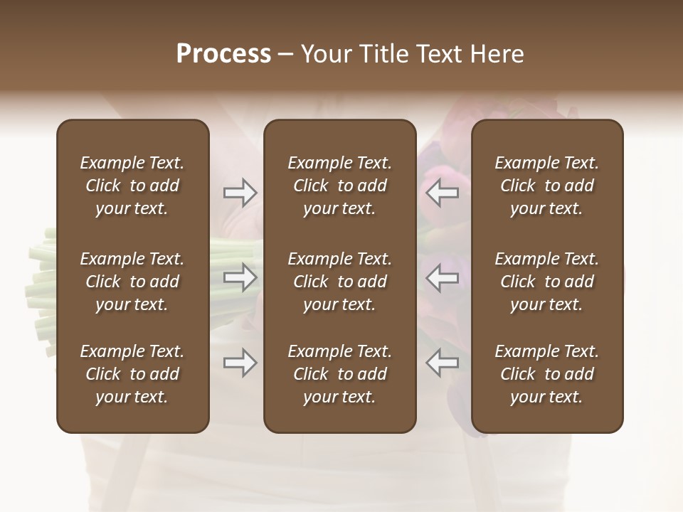 Light Ceremony Flower PowerPoint Template