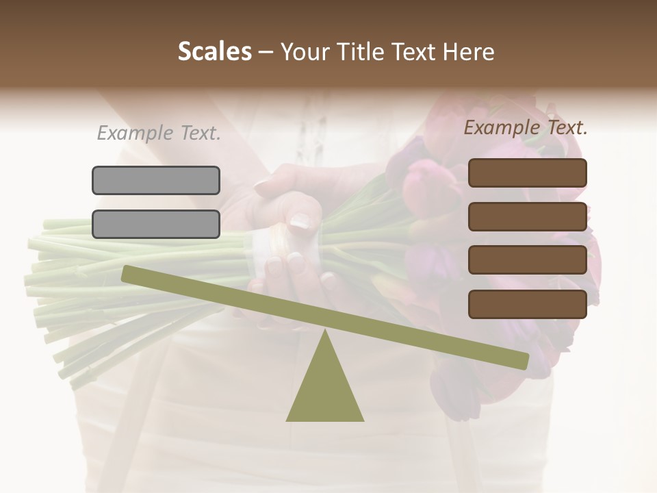 Light Ceremony Flower PowerPoint Template