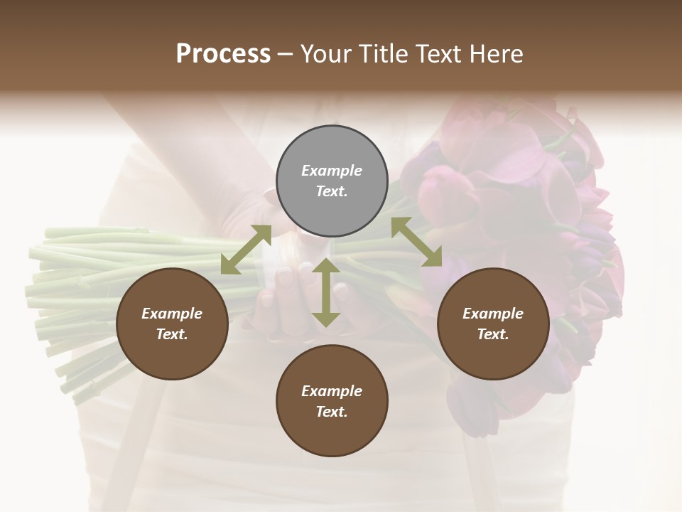Light Ceremony Flower PowerPoint Template