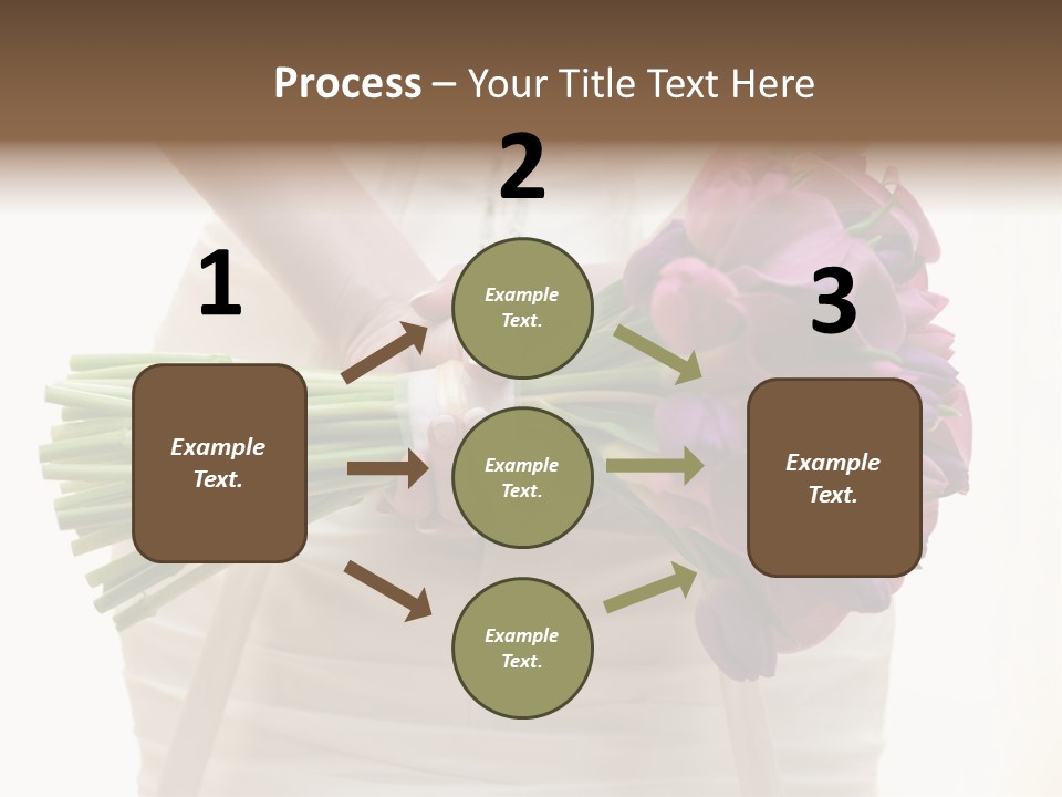 Light Ceremony Flower PowerPoint Template