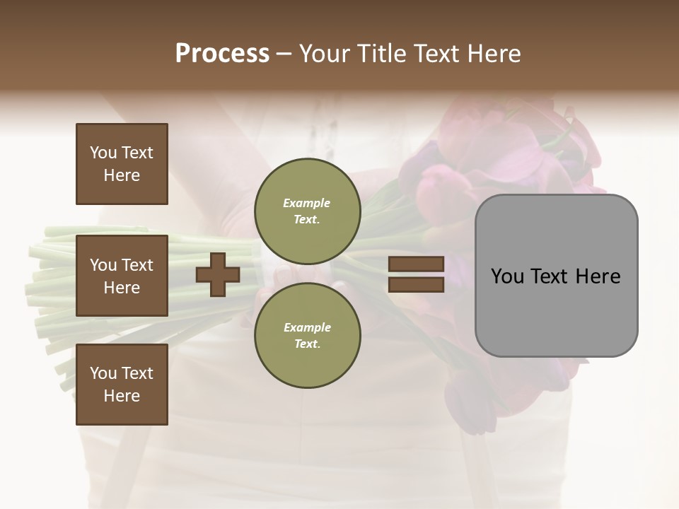 Light Ceremony Flower PowerPoint Template