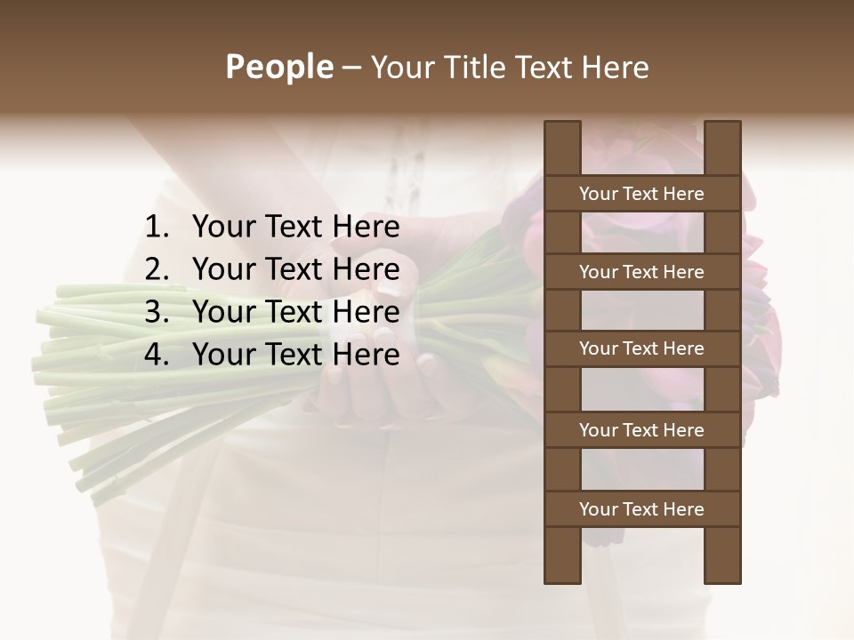 Light Ceremony Flower PowerPoint Template