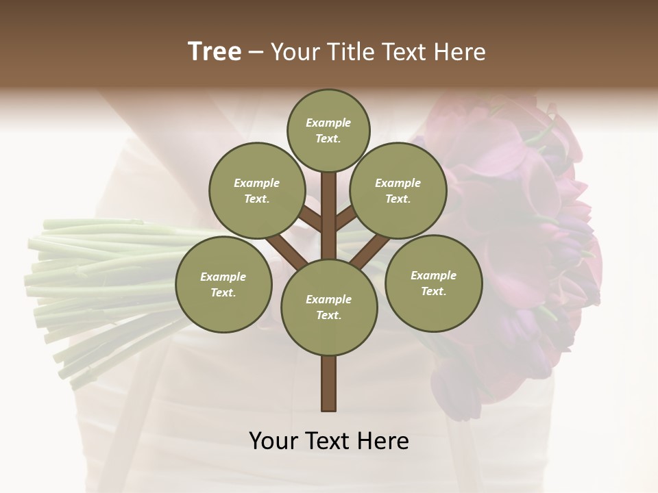 Light Ceremony Flower PowerPoint Template