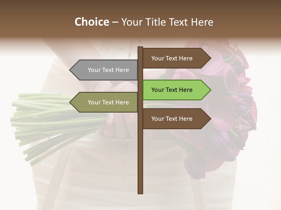 Light Ceremony Flower PowerPoint Template