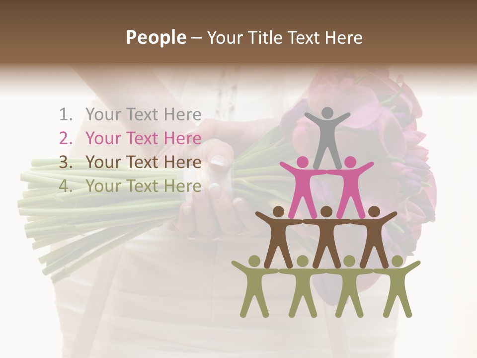 Light Ceremony Flower PowerPoint Template