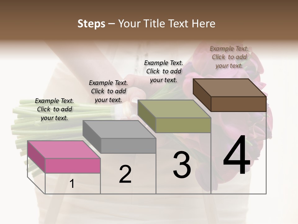 Light Ceremony Flower PowerPoint Template