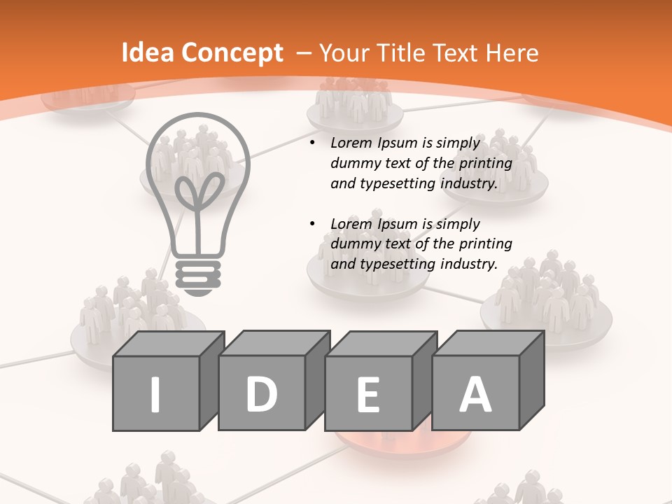 Global Technology Organization PowerPoint Template