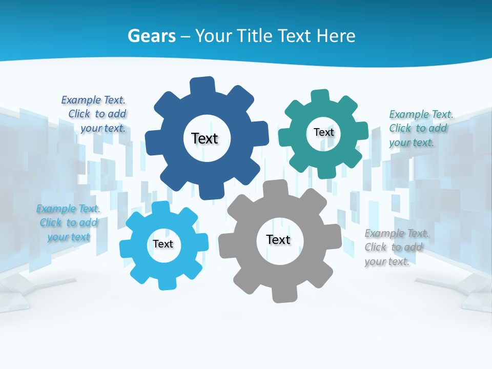 High Computer Internet PowerPoint Template