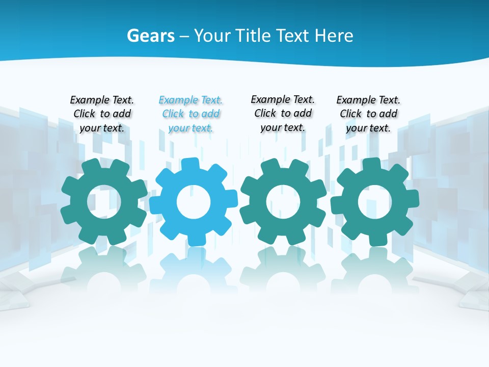 High Computer Internet PowerPoint Template