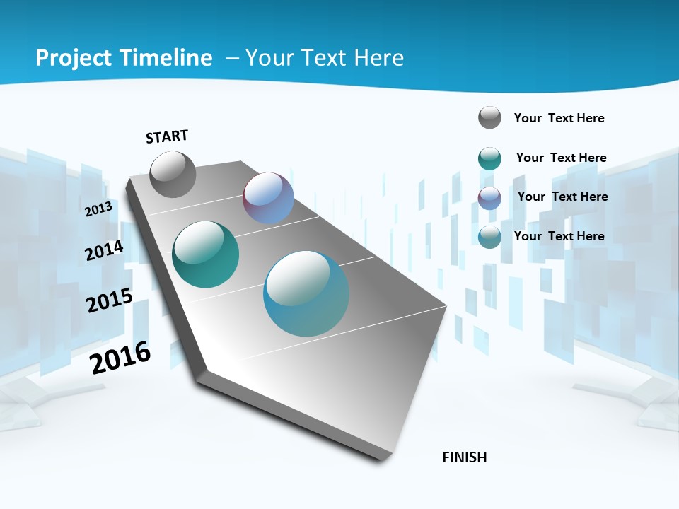 High Computer Internet PowerPoint Template