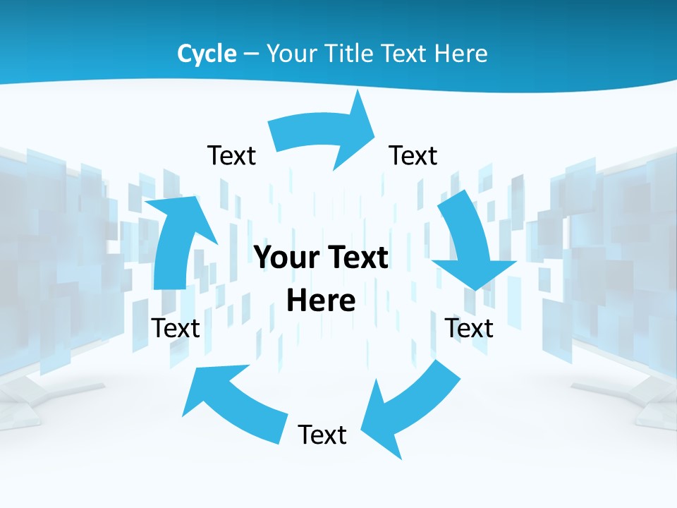 High Computer Internet PowerPoint Template