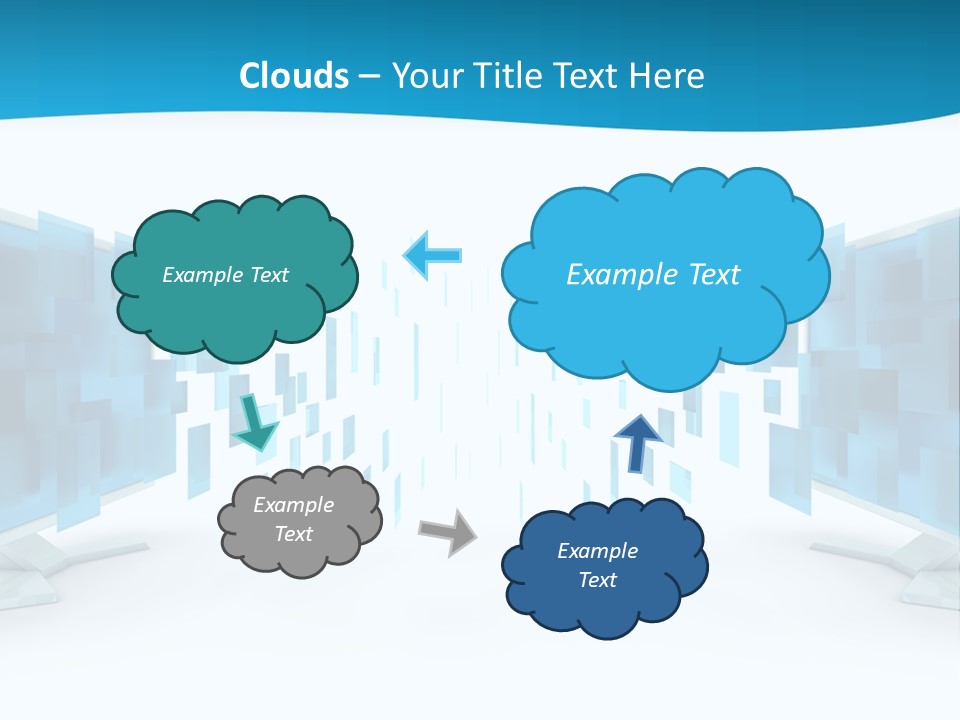 High Computer Internet PowerPoint Template