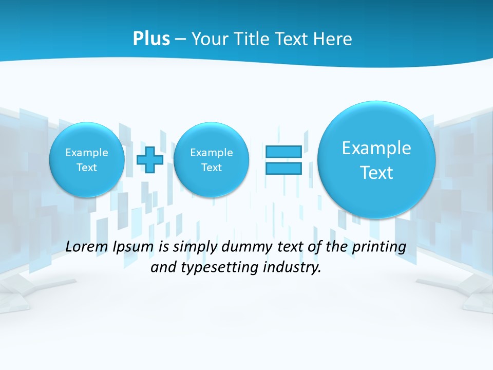 High Computer Internet PowerPoint Template