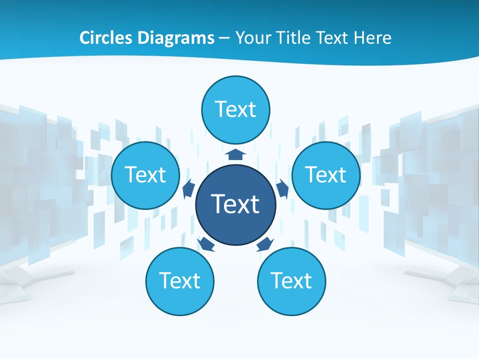 High Computer Internet PowerPoint Template