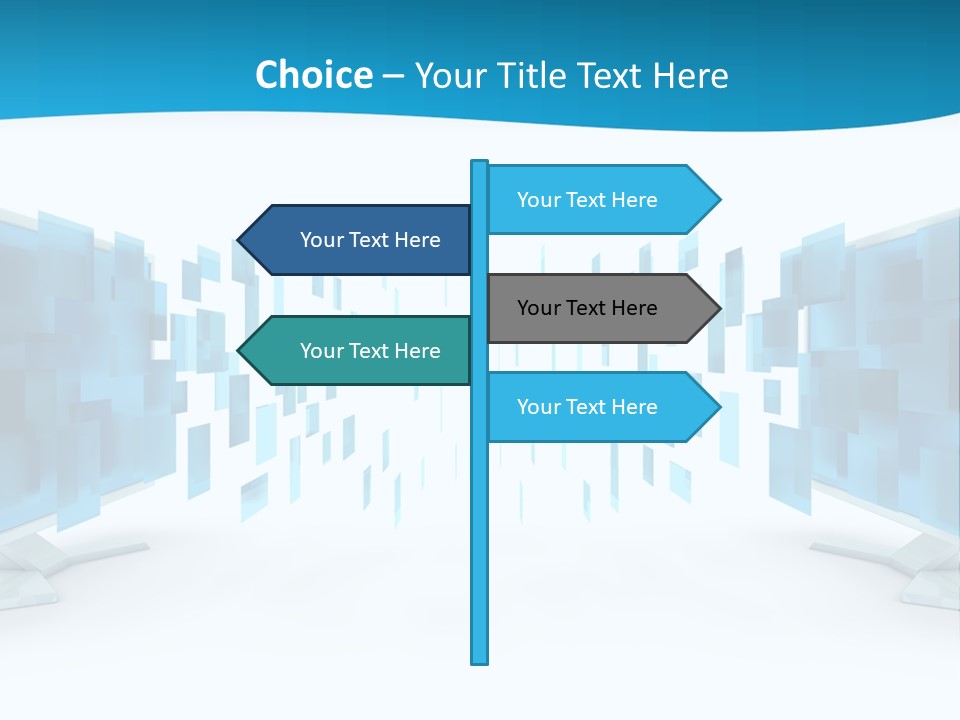 High Computer Internet PowerPoint Template