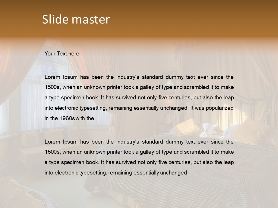 Majestic Wealth Victorian PowerPoint Template