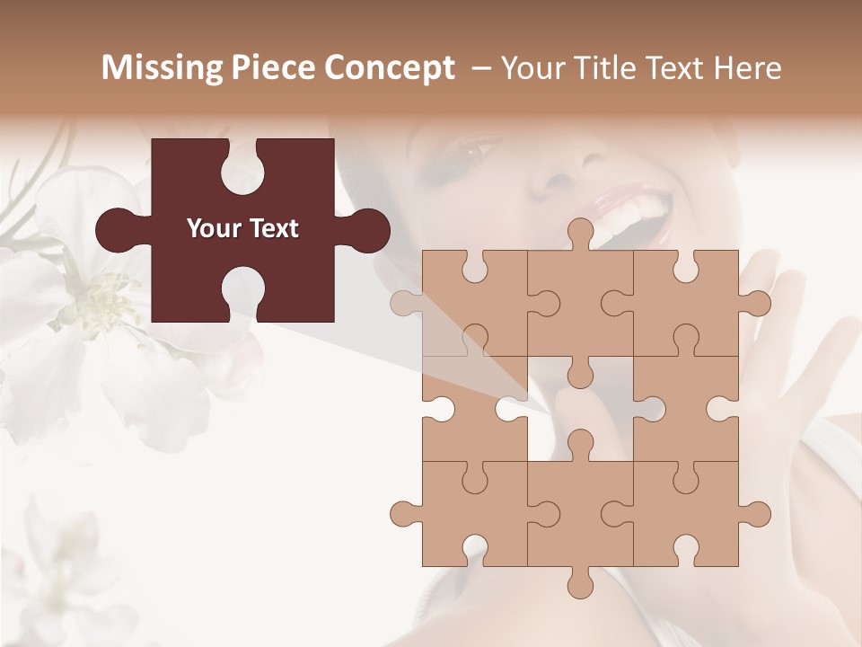 Joy Cosmetics Female PowerPoint Template