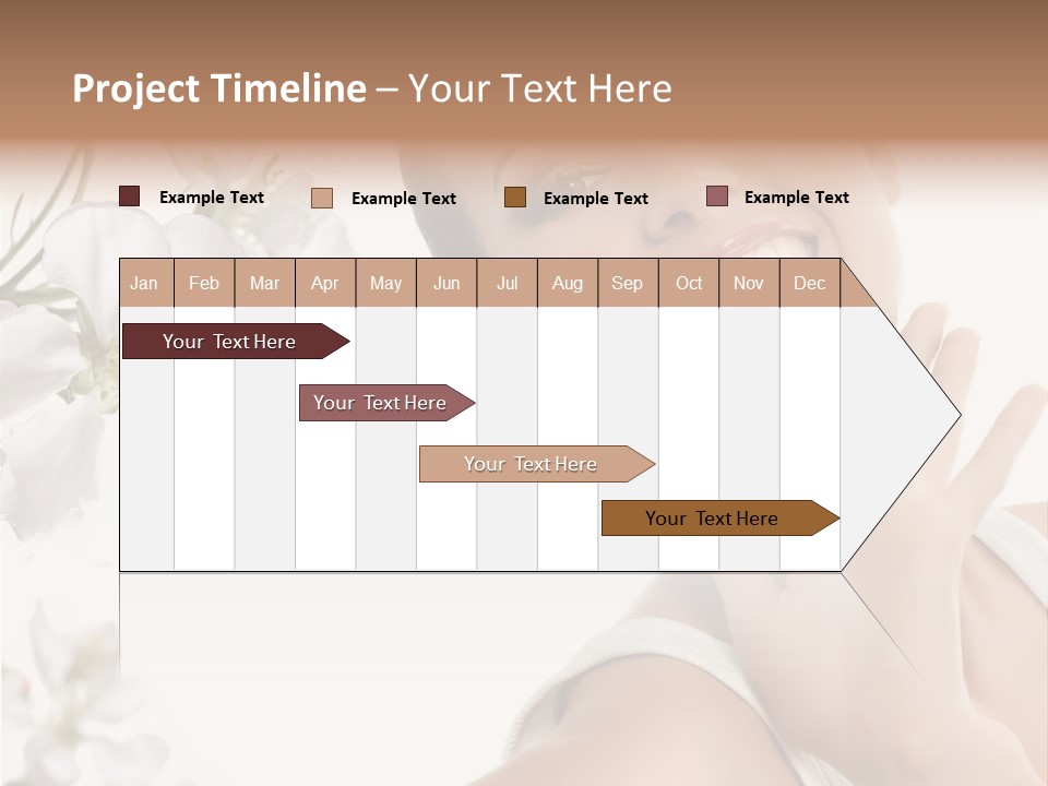 Joy Cosmetics Female PowerPoint Template