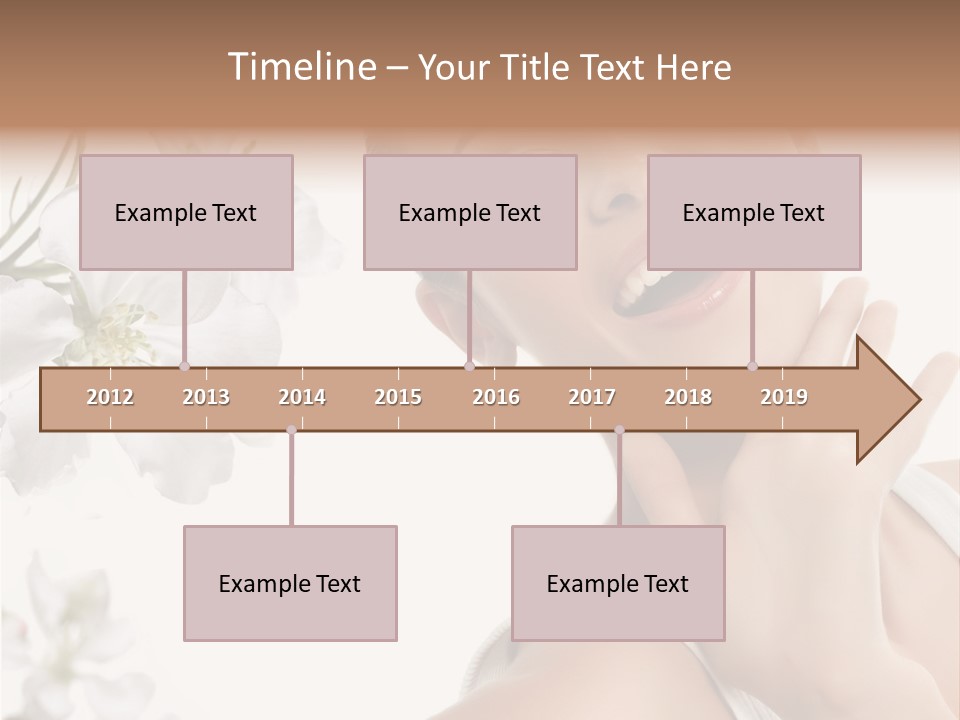 Joy Cosmetics Female PowerPoint Template