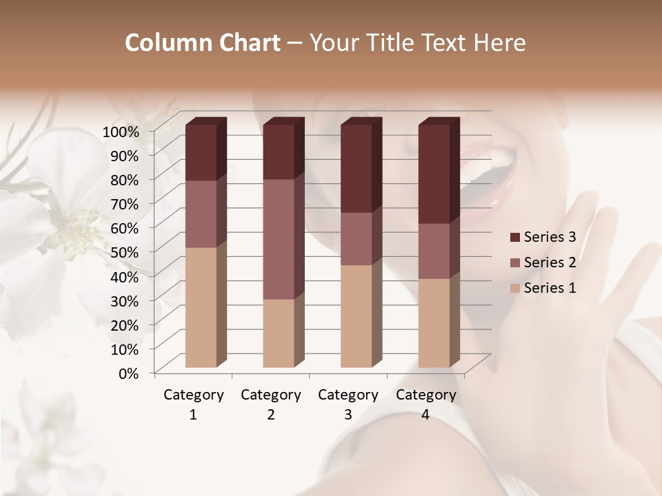 Joy Cosmetics Female PowerPoint Template