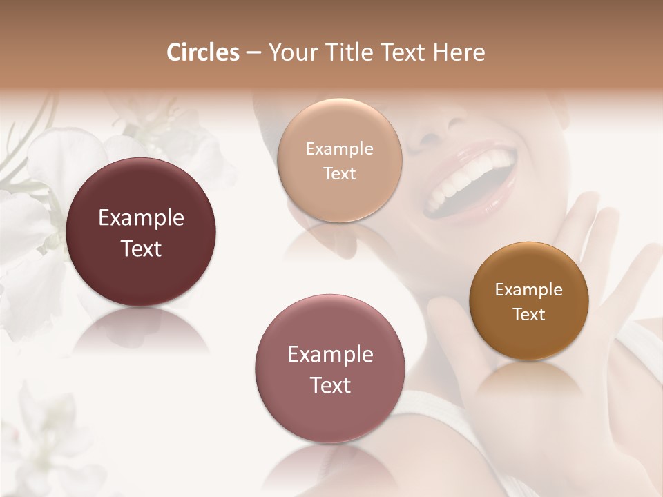 Joy Cosmetics Female PowerPoint Template