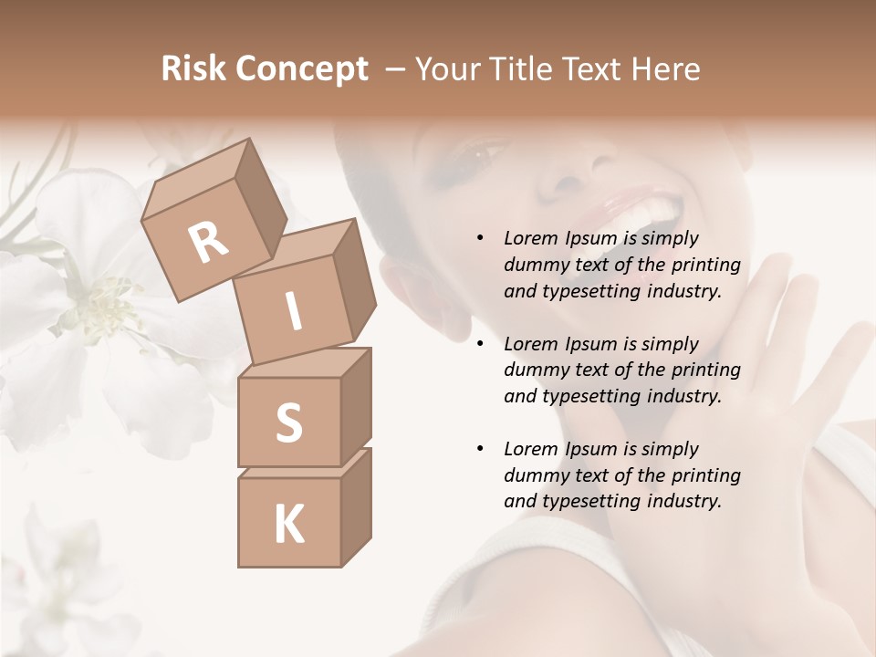 Joy Cosmetics Female PowerPoint Template