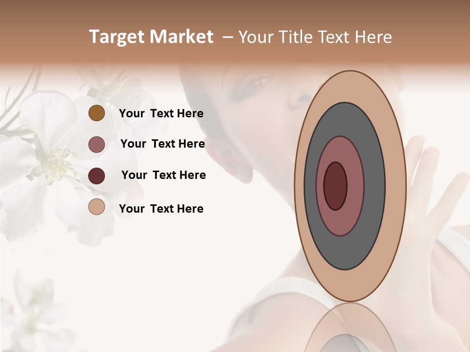 Joy Cosmetics Female PowerPoint Template