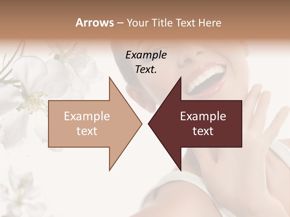 Joy Cosmetics Female PowerPoint Template