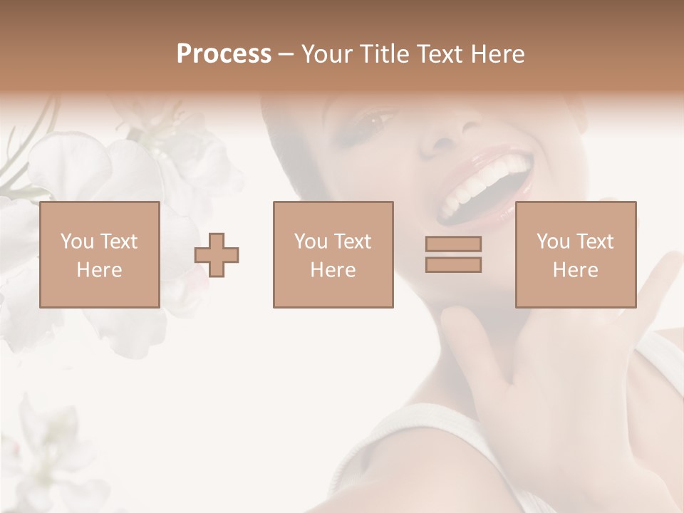 Joy Cosmetics Female PowerPoint Template