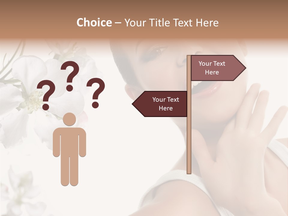 Joy Cosmetics Female PowerPoint Template