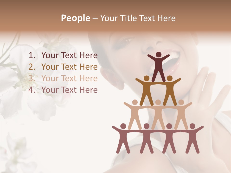 Joy Cosmetics Female PowerPoint Template