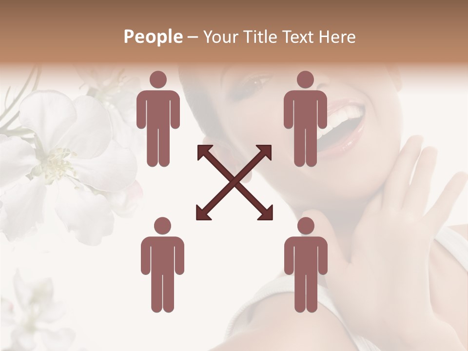 Joy Cosmetics Female PowerPoint Template