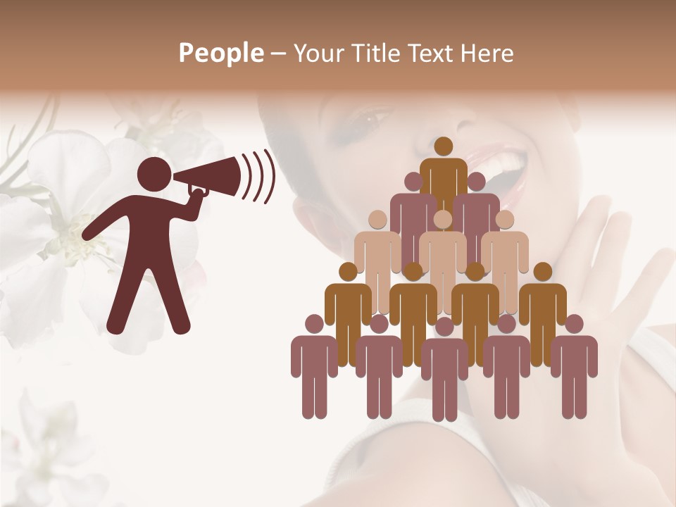 Joy Cosmetics Female PowerPoint Template