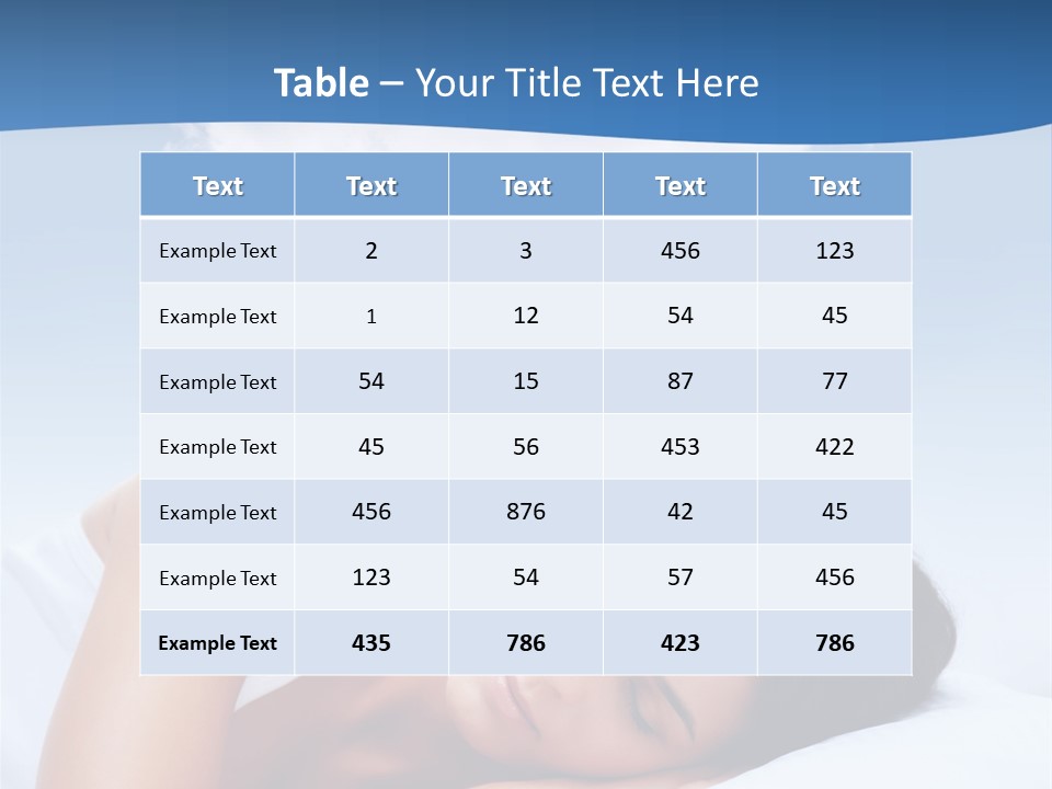 Cloud Rest Beautiful PowerPoint Template