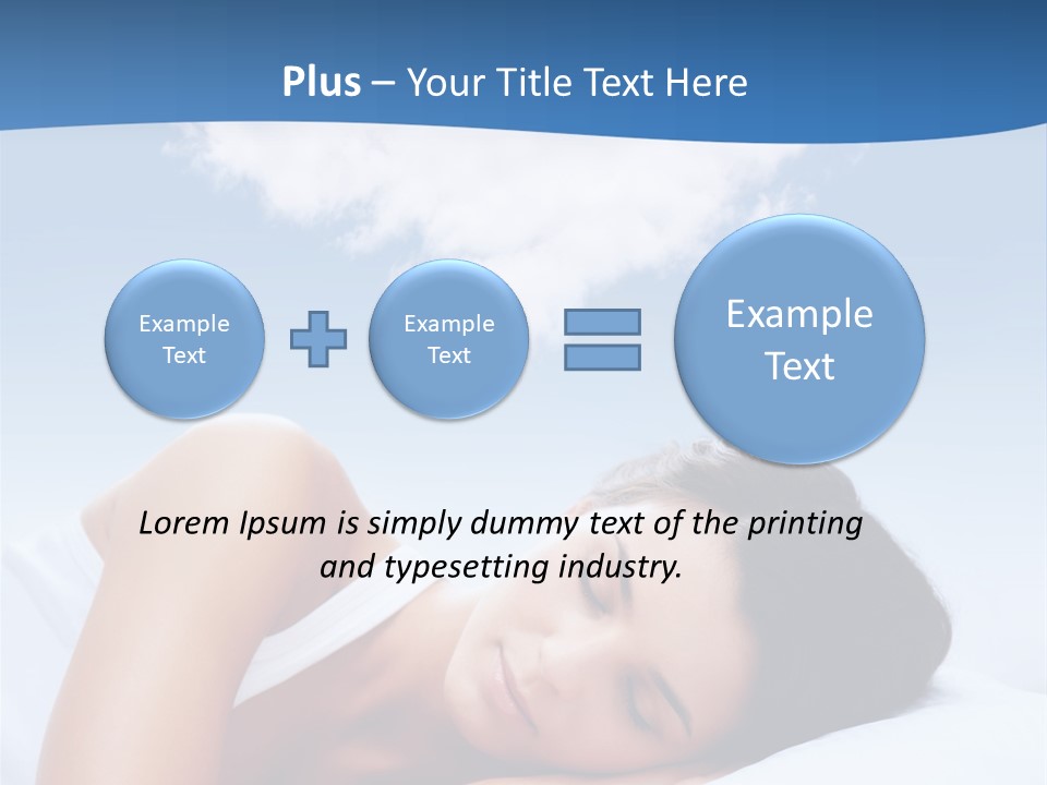 Cloud Rest Beautiful PowerPoint Template