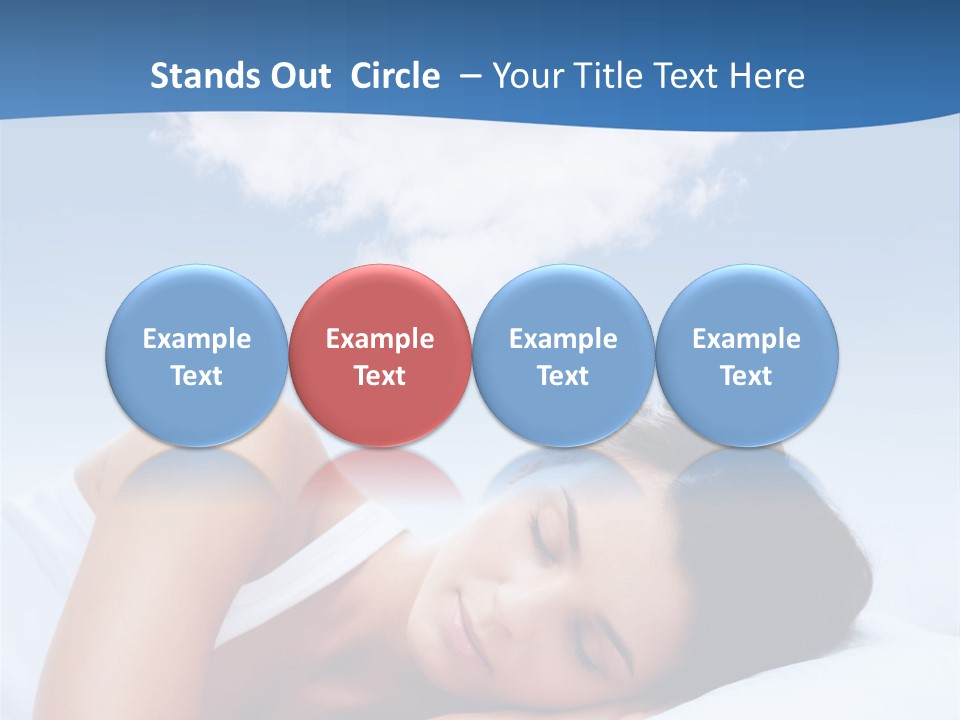 Cloud Rest Beautiful PowerPoint Template