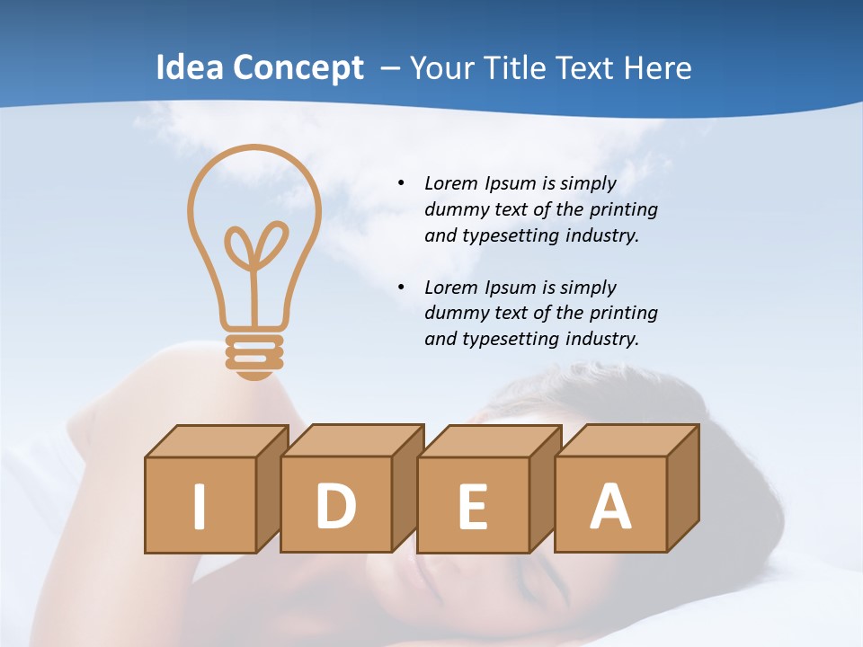 Cloud Rest Beautiful PowerPoint Template