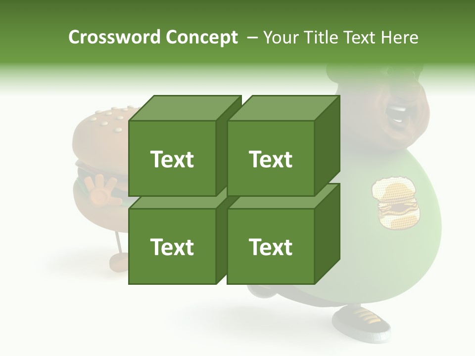 Hamburger Belly Culture PowerPoint Template