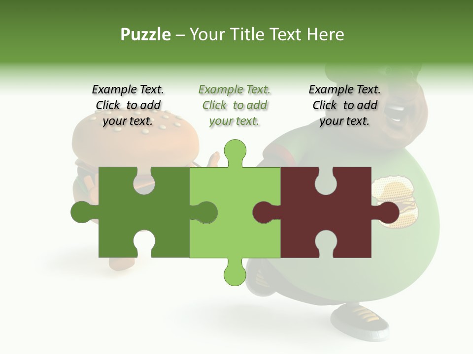 Hamburger Belly Culture PowerPoint Template