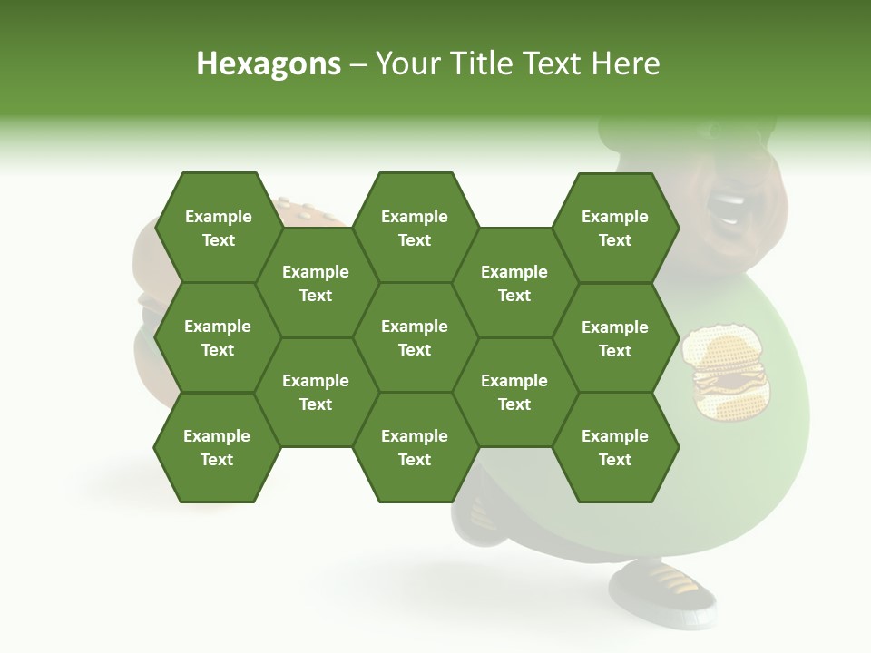 Hamburger Belly Culture PowerPoint Template