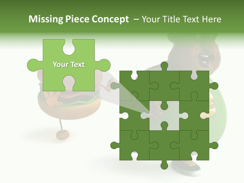 Hamburger Belly Culture PowerPoint Template