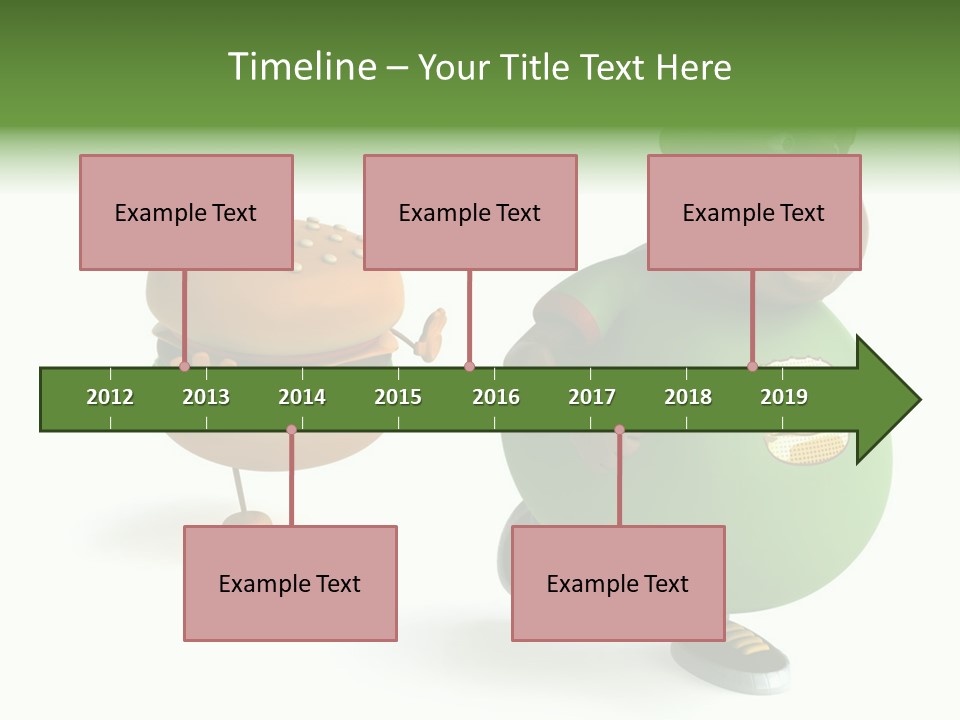 Hamburger Belly Culture PowerPoint Template