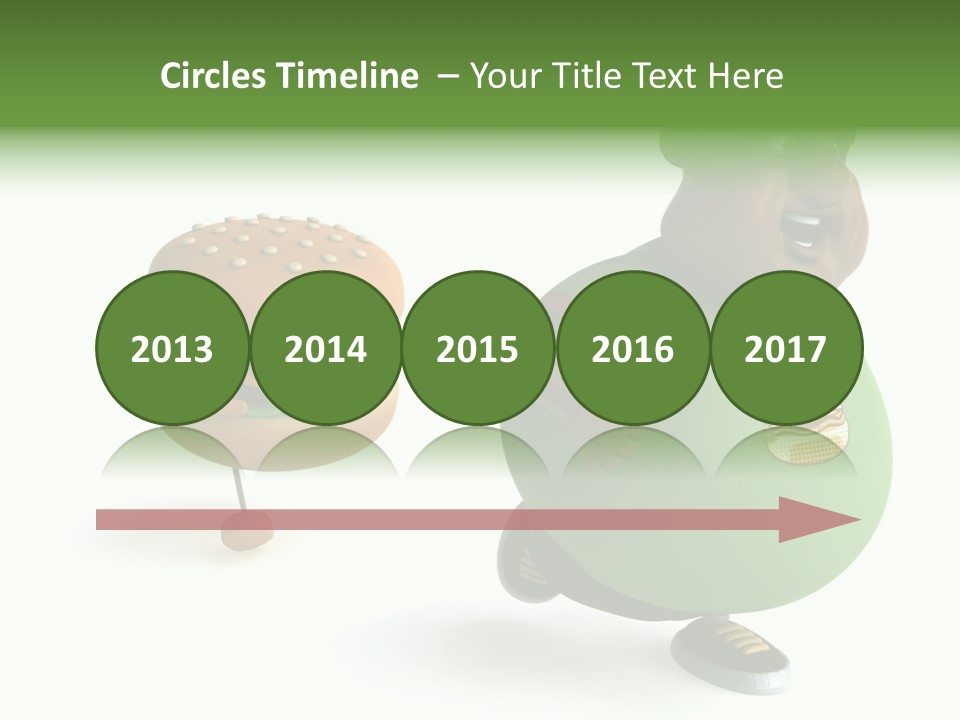 Hamburger Belly Culture PowerPoint Template