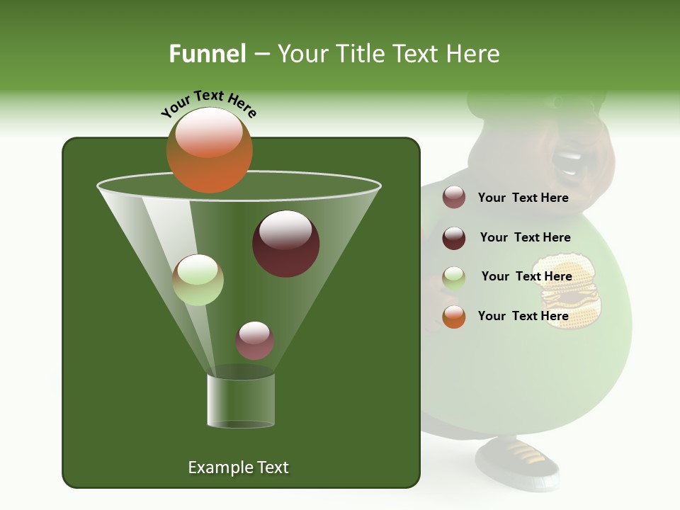 Hamburger Belly Culture PowerPoint Template