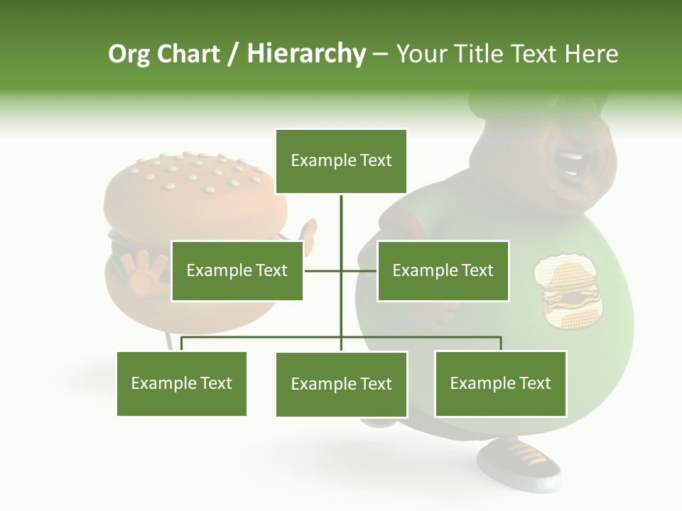 Hamburger Belly Culture PowerPoint Template