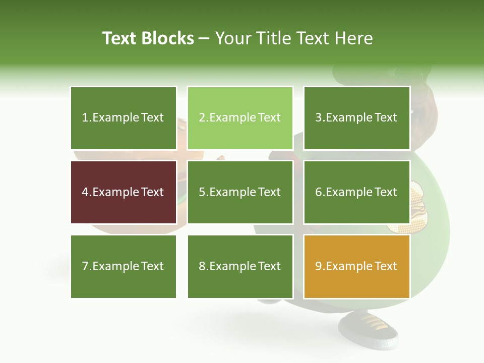 Hamburger Belly Culture PowerPoint Template