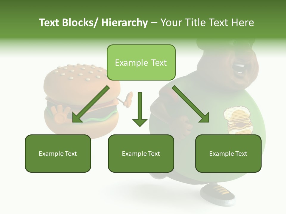 Hamburger Belly Culture PowerPoint Template