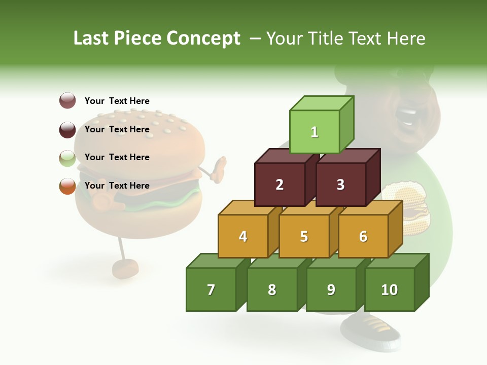 Hamburger Belly Culture PowerPoint Template