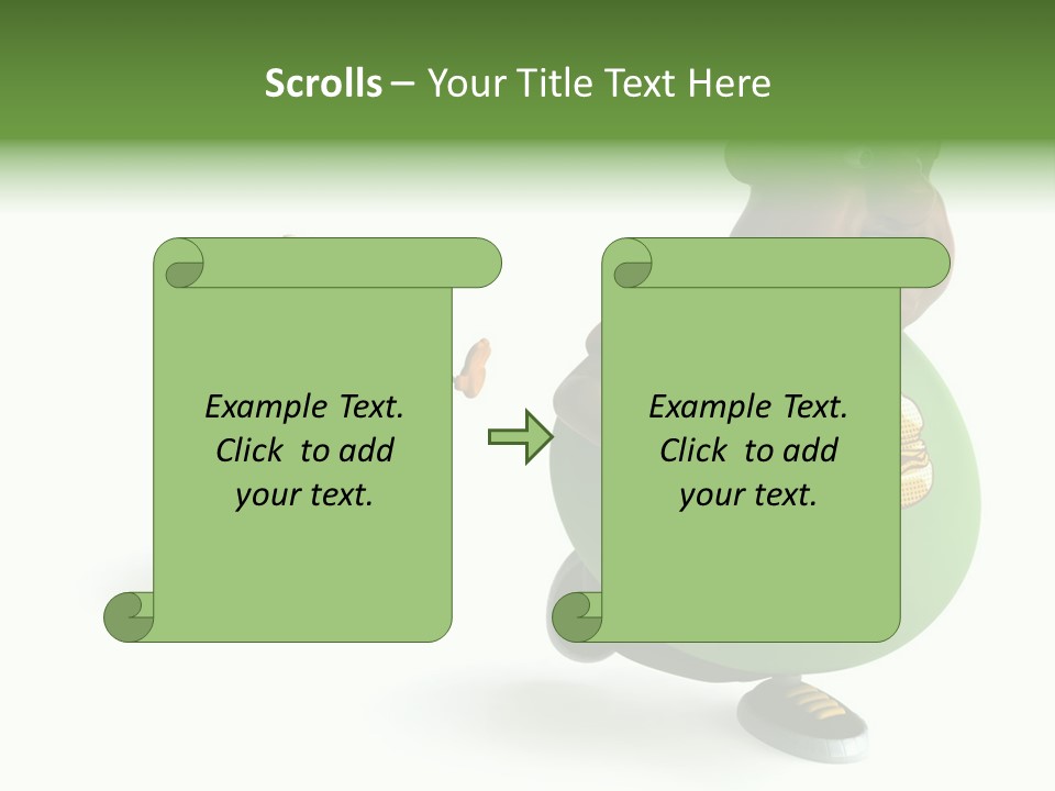Hamburger Belly Culture PowerPoint Template