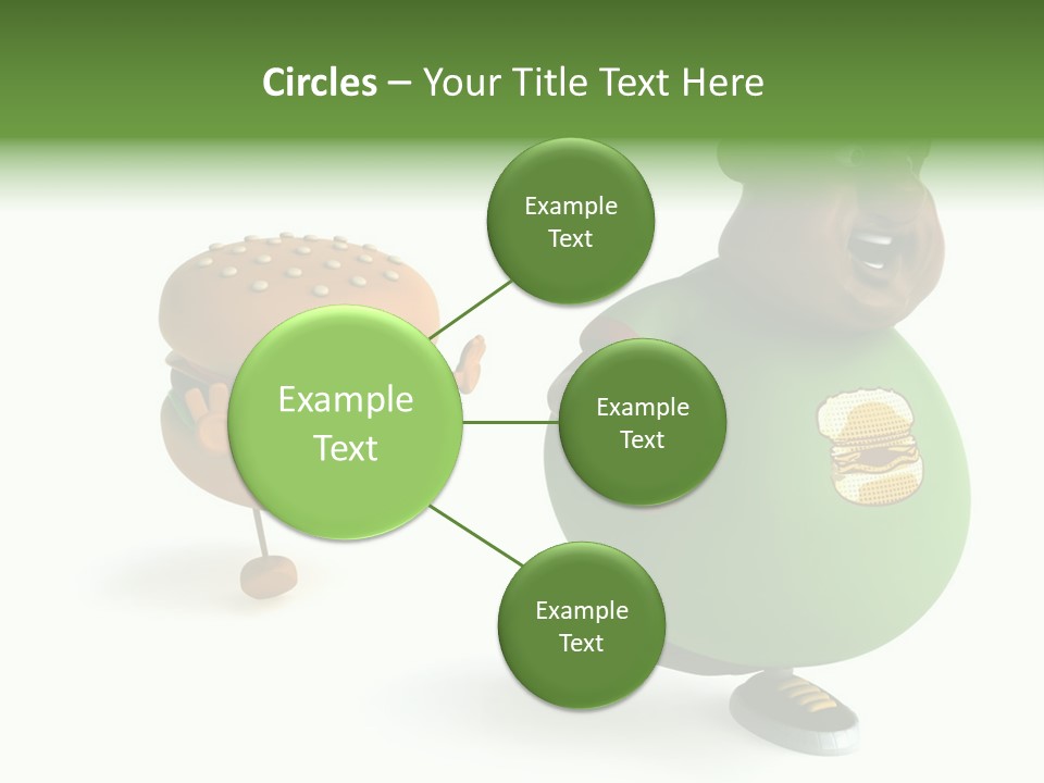 Hamburger Belly Culture PowerPoint Template